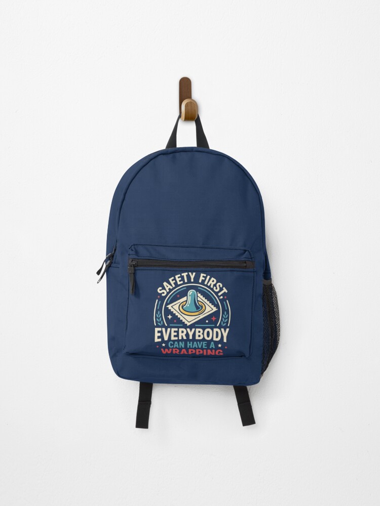 Thumbnail 1 of 3, Backpack, Safety First Wrapping designed and sold by uniqueD.