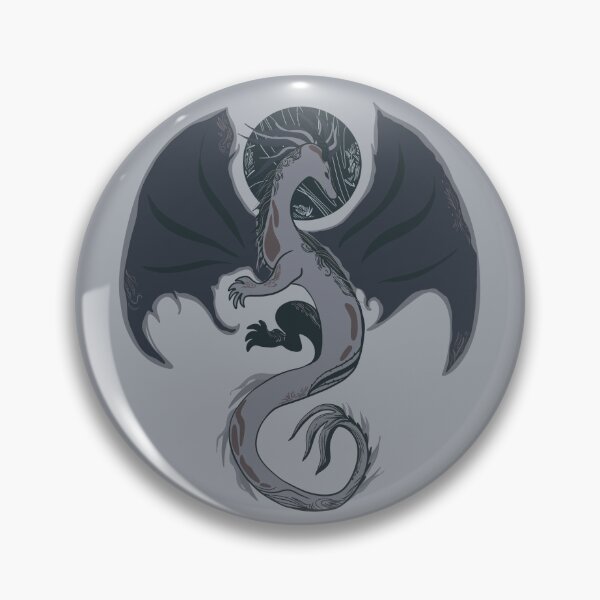 Item preview, Moon Dragon - Full Moon Version - Gothic Variation designed and sold by Sophie Elaina Designs.