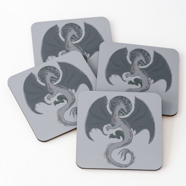 Item preview, Moon Dragon - Full Moon Version - Gothic Variation designed and sold by Sophie Elaina Designs.