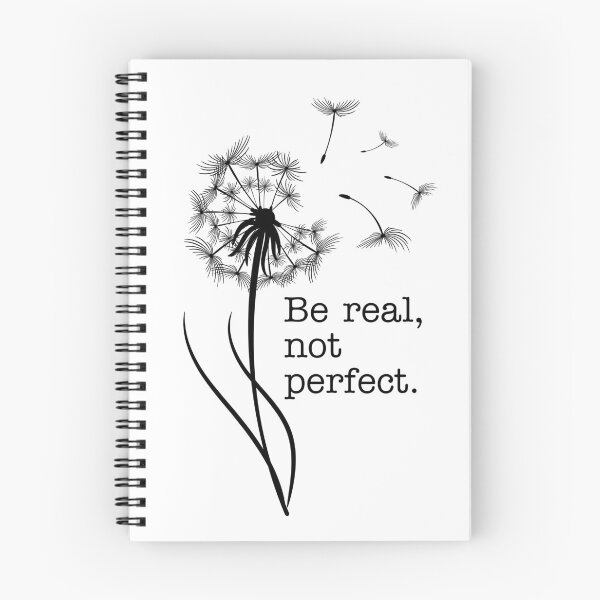 Item preview, Be Real Not Perfect  designed and sold by kaavishehsas.
