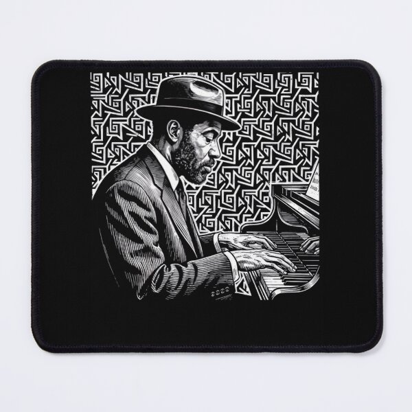 Item preview, Thelonious Monk Piano Master Poster Design Today Graphic designed and sold by CallumSnow.