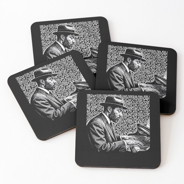 Item preview, Thelonious Monk Piano Master Poster Design Today Graphic designed and sold by CallumSnow.