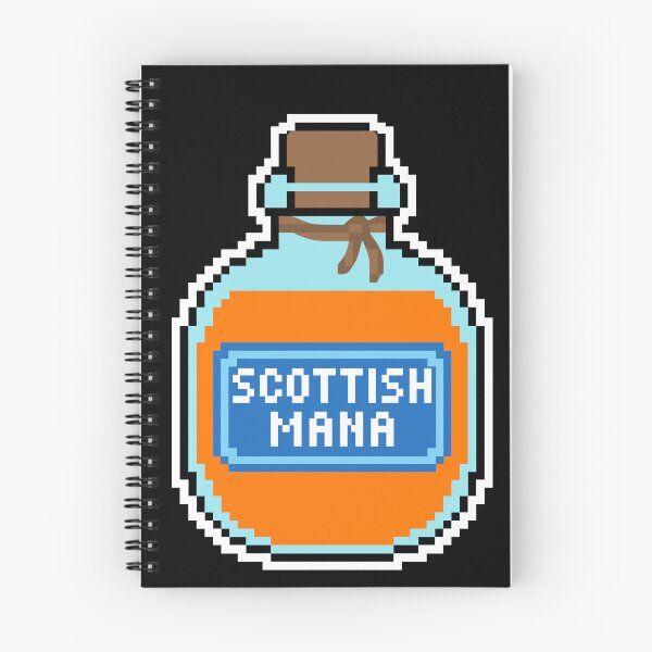 Item preview, Scottish Mana - Funny Orange Soda RPG Potion Pixel Art designed and sold by artistastshirt.