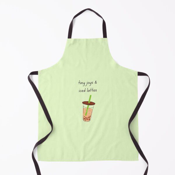 Item preview, Tiny Joys and Iced Lattes – Cosy Coffee Aesthetic Design designed and sold by My Gluten Free Life UK.