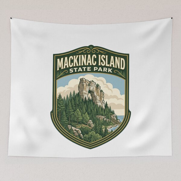 Item preview, Mackinac Island State Park Michigan Travel Souvenir Vacationer designed and sold by JonesFlora2025.