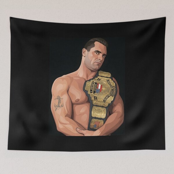 Item preview, Rick Rude vector Art Illustration designed and sold by Boruto1231.
