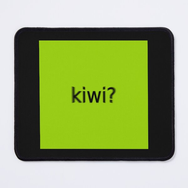 Item preview, Supreme Green Kiwi Question Mark Square designed and sold by Dancing Papaya.