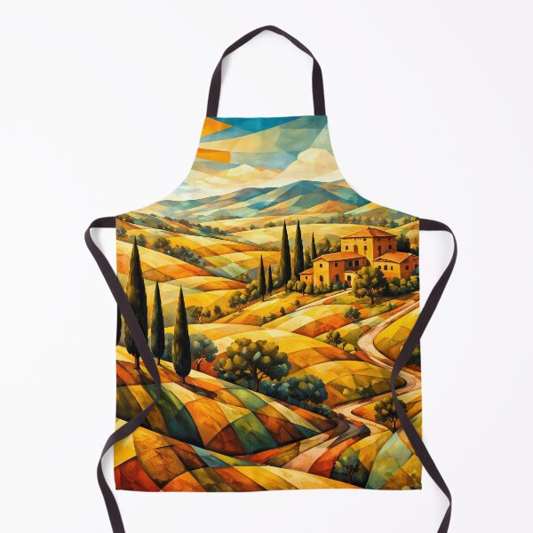 Item preview, Colorful Tuscan Landscape designed and sold by cuprum.