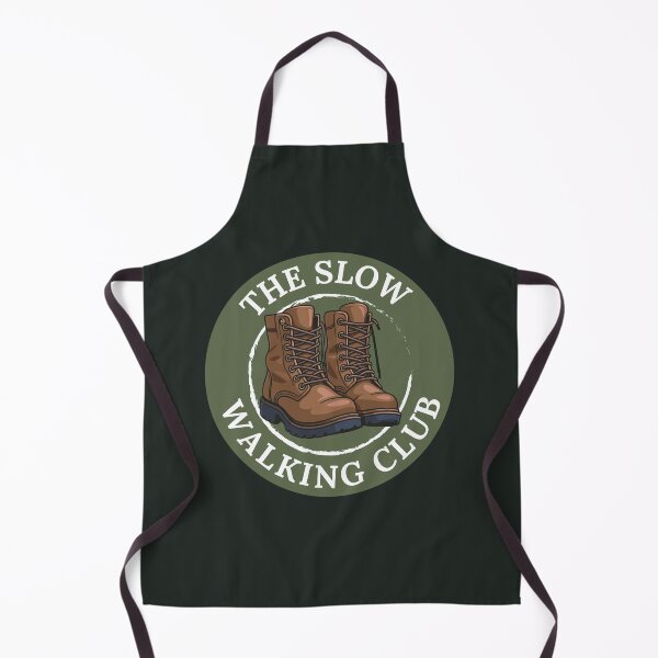 Item preview, The Slow Walking Club - Leather Hiking Boots designed and sold by Digital-Thought.