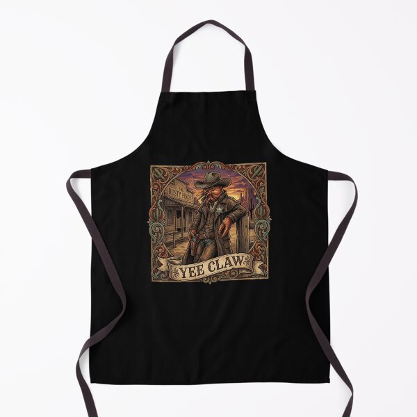 Item preview, YEE CLAW Funny crawfish cajon Cowboy Sheriff Western designed and sold by snowry.