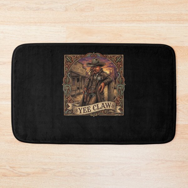 Item preview, YEE CLAW Funny crawfish cajon Cowboy Sheriff Western designed and sold by snowry.