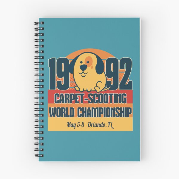 Item preview, Carpet Scooting World Championship - dog (distressed) designed and sold by WatershipBound.
