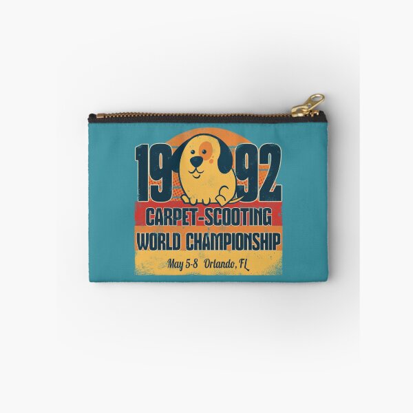 Item preview, Carpet Scooting World Championship - dog (distressed) designed and sold by WatershipBound.