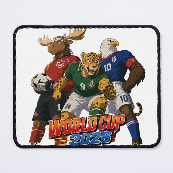 Item preview, Official mascots FIFA World Cup 2026 designed and sold by worldcupusa.