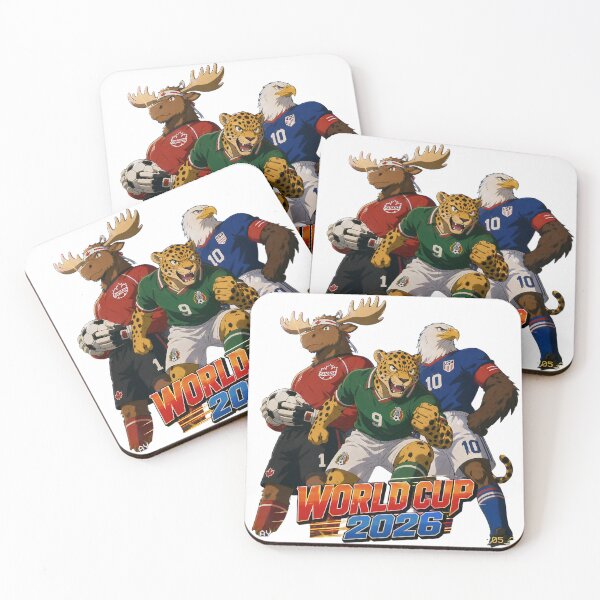 Item preview, Official mascots FIFA World Cup 2026 designed and sold by worldcupusa.