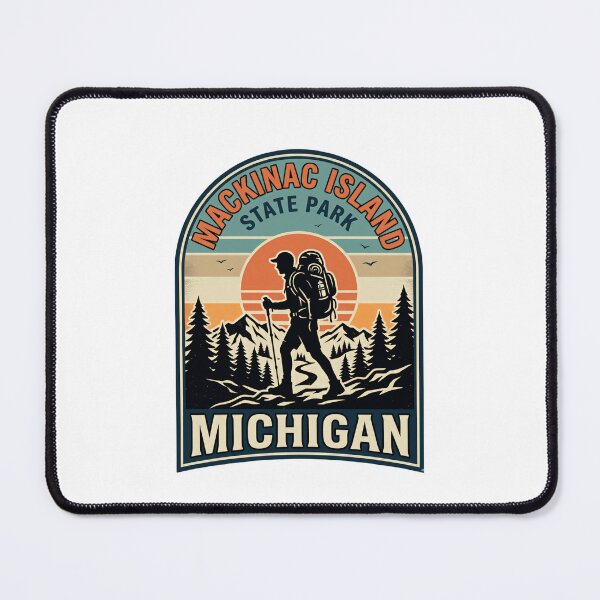 Item preview, Mackinac Island State Park Michigan Hiking Travel Souvenir designed and sold by JonesFlora2025.