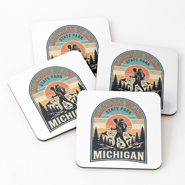 Item preview, Mackinac Island State Park Michigan Hiking Travel Souvenir designed and sold by JonesFlora2025.