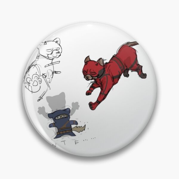 Item preview, Daredevil Cat Cartoon Art | Funny Marvel Inspired Feline Character Sketch designed and sold by NDrake31.