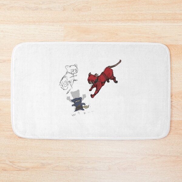Item preview, Daredevil Cat Cartoon Art | Funny Marvel Inspired Feline Character Sketch designed and sold by NDrake31.