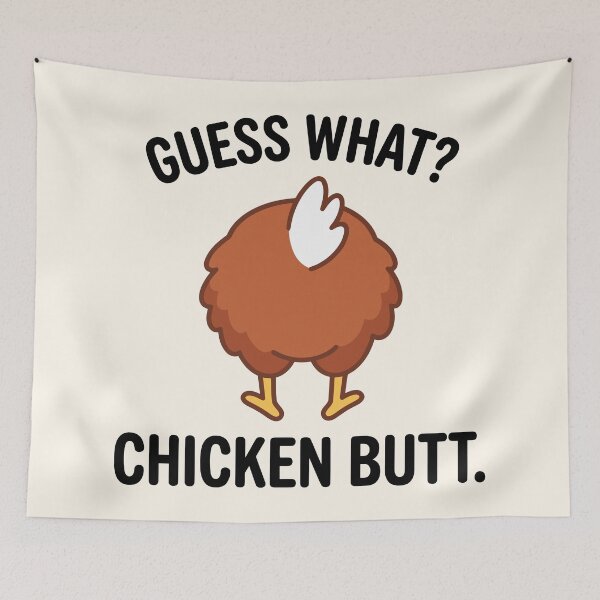 Item preview, Chicken Butt designed and sold by Amir Faysal.