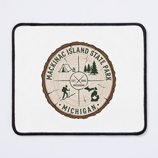 Item preview, Mackinac Island State Park Est. 1895 Michigan Travel Adventure Outdoors Explorer designed and sold by JonesFlora2025.