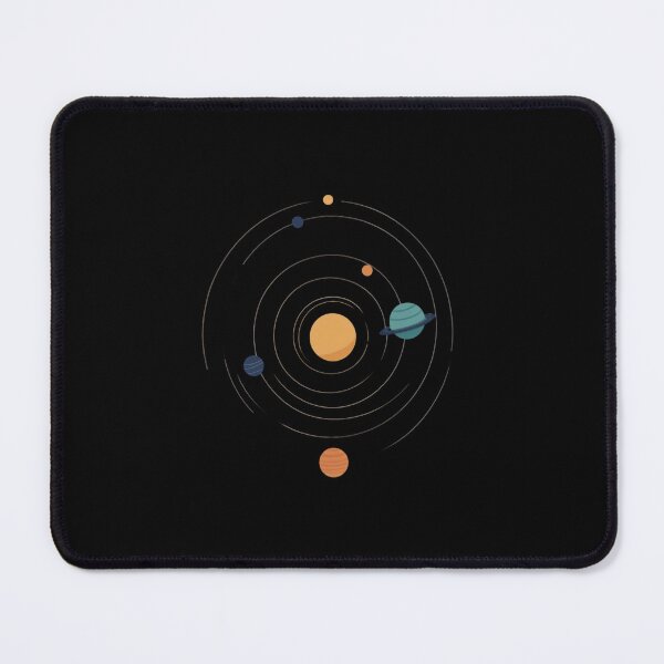 Item preview, Solar System Orbit Planets Illustration designed and sold by Timowo Studio | Fine Line Wildlife Art & Modern Nature Graphics.