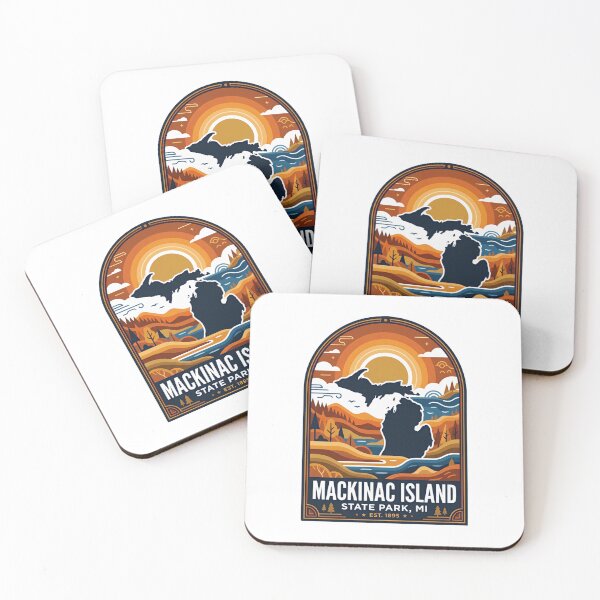 Item preview, Mackinac Island State Park MI Est. 1895 Michigan Travel Vacation Souvenir designed and sold by JonesFlora2025.