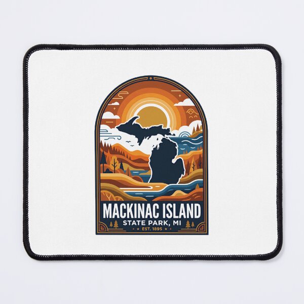 Item preview, Mackinac Island State Park MI Est. 1895 Michigan Travel Vacation Souvenir designed and sold by JonesFlora2025.