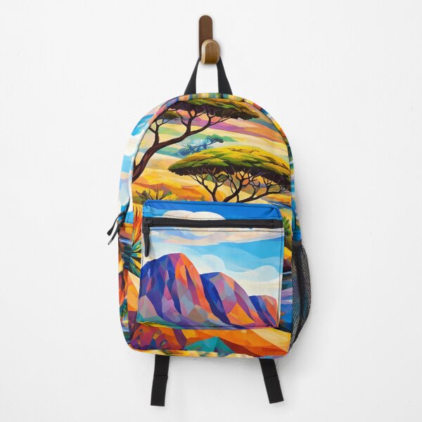 Item preview, Vibrant Geometric Landscape designed and sold by cuprum.