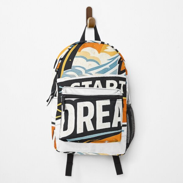 Item preview, Dream Big Start Small Act Now Motivational Sticker designed and sold by Omanut Studio — By Ashwin..