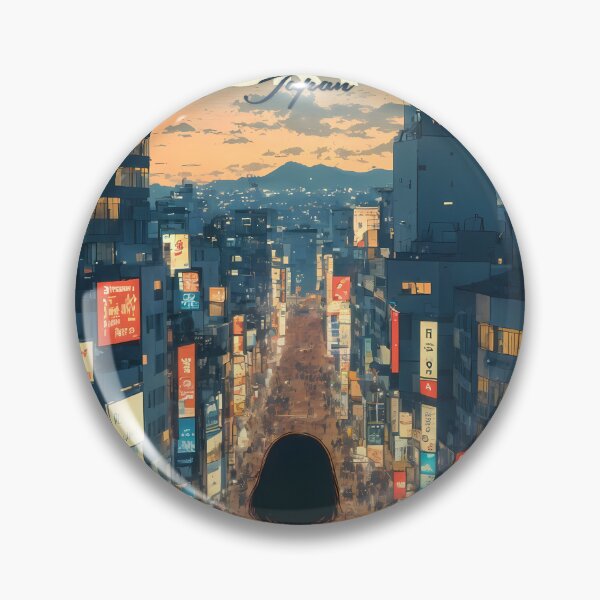 Item preview, Anime Girl Dreaming at Shibuya Crossing designed and sold by JacksoonLester.