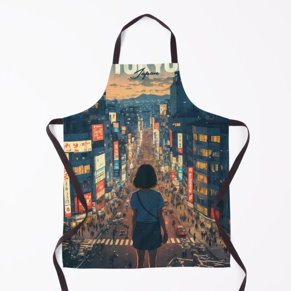 Item preview, Anime Girl Dreaming at Shibuya Crossing designed and sold by JacksoonLester.