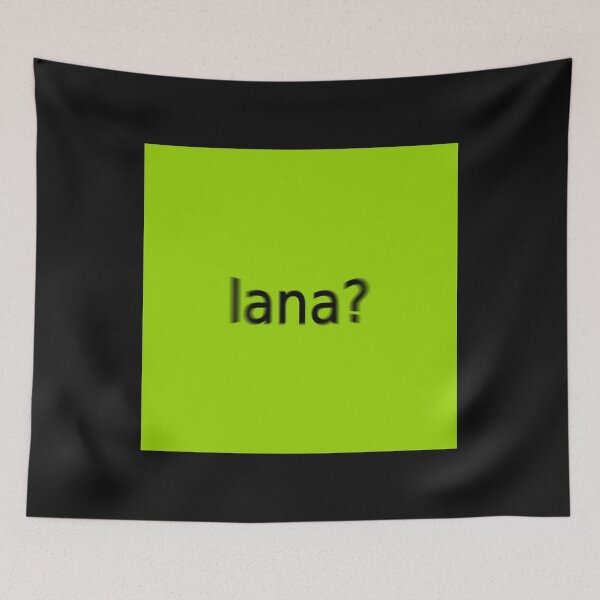 Item preview, Supreme Green Lana Question Mark Square designed and sold by Dancing Papaya.