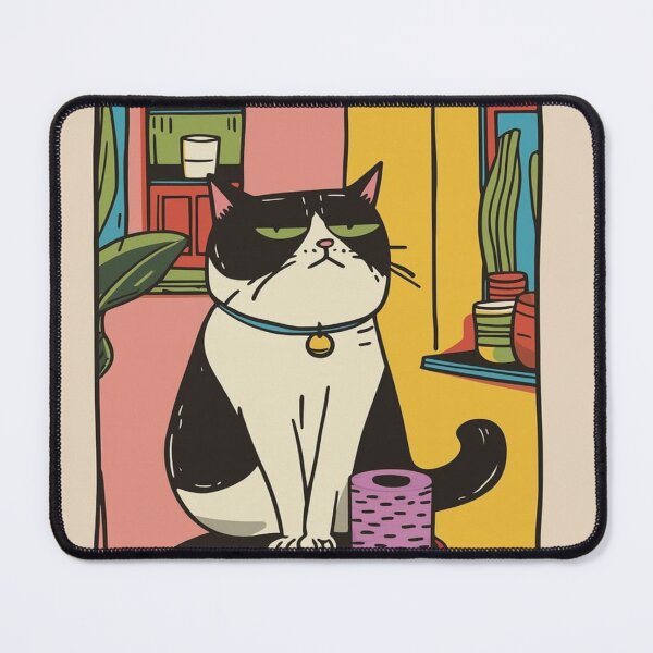 Item preview, Are You Pooping? Cat Classic T shirt designed and sold by Lulu Shop.