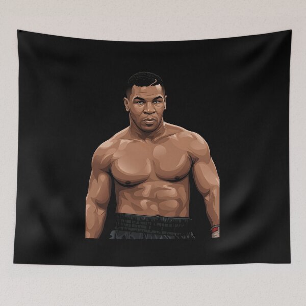 Item preview, Mike Tyson vector Art Illustration designed and sold by Boruto1231.
