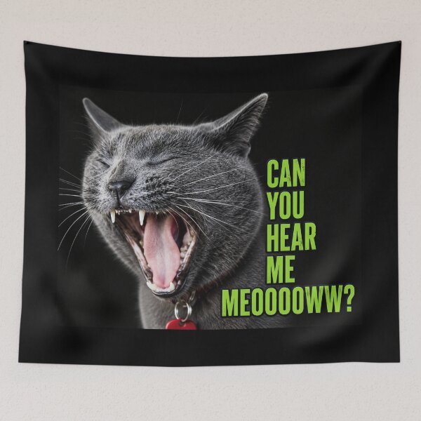 Item preview, Can You Hear Me Meooow? designed and sold by Kimberly Palmer.