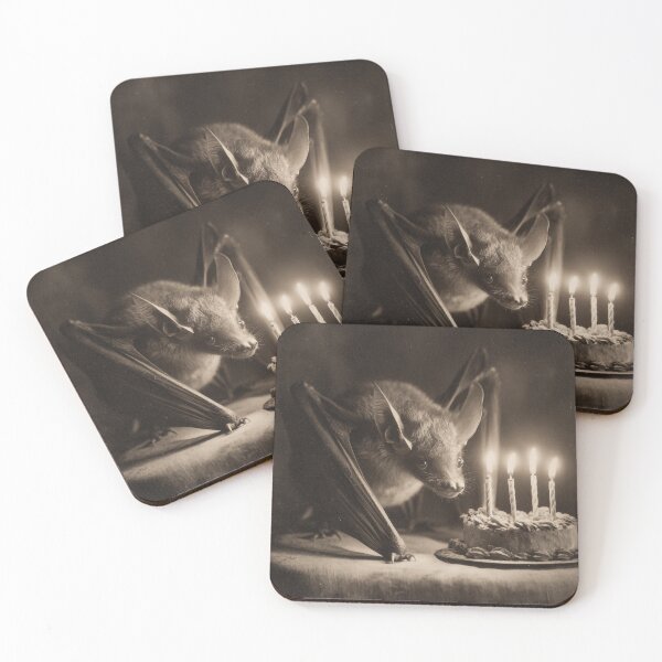 Item preview, Vintage Bat Making A Birthday Wish designed and sold by SpecInkStudio.