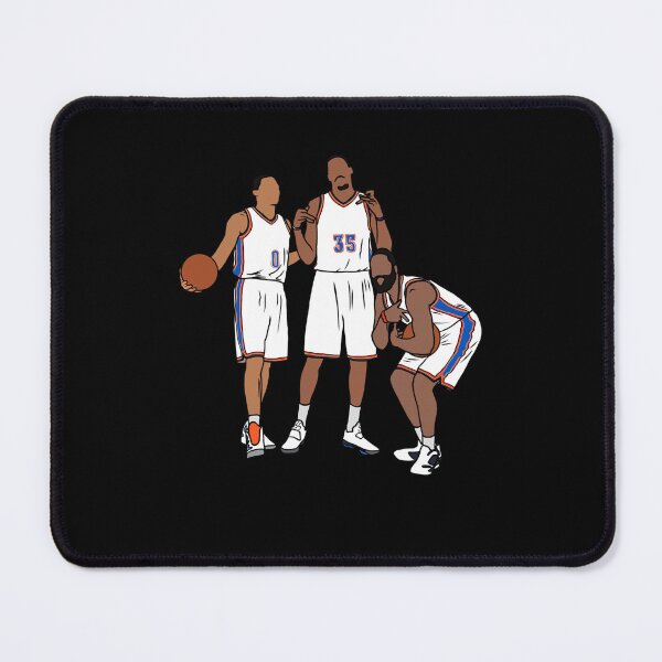 Item preview, Oklahoma Big Three Basketball Poster Design Today Graphic designed and sold by JeanMason51.