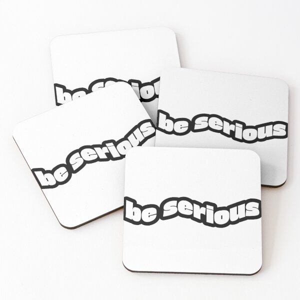 Item preview, Be Serious designed and sold by Studio Sonders.