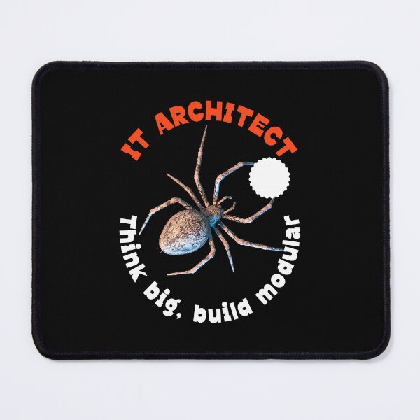 Item preview, IT Architect Modular Spider Tech Humor designed and sold by Vac1.