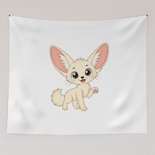 Item preview, Cute Fennec Fox designed and sold by maniacdesignz11.