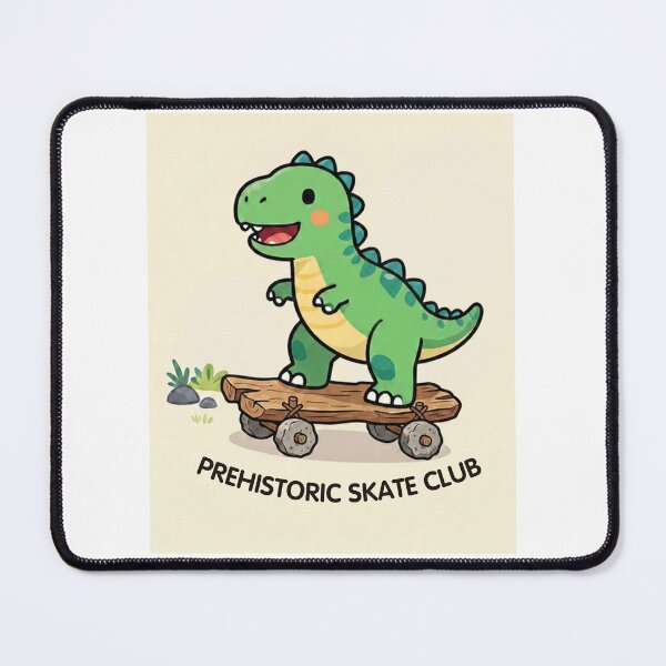 Item preview, Prehistoric Skate Club – Cute Dinosaur designed and sold by BCapybara.