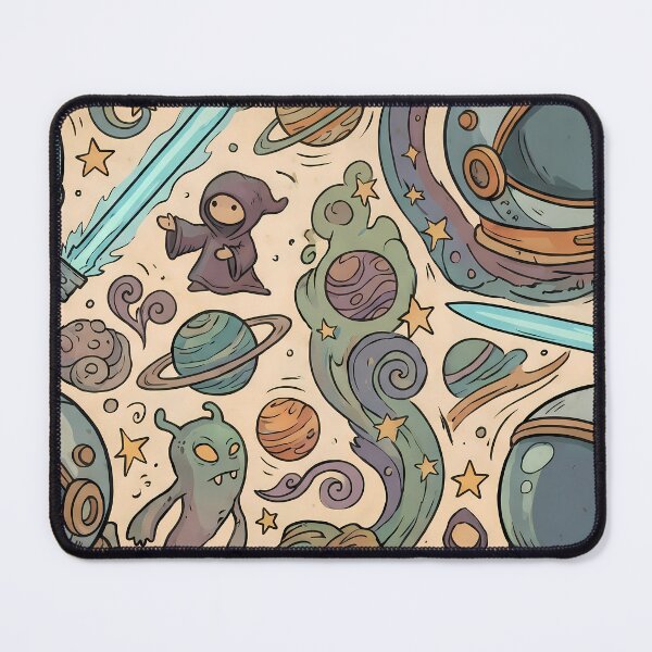 Item preview, Planets Creatures Reality Fantasy Artistic Expression Art Design designed and sold by ART ATTACK ZONE.