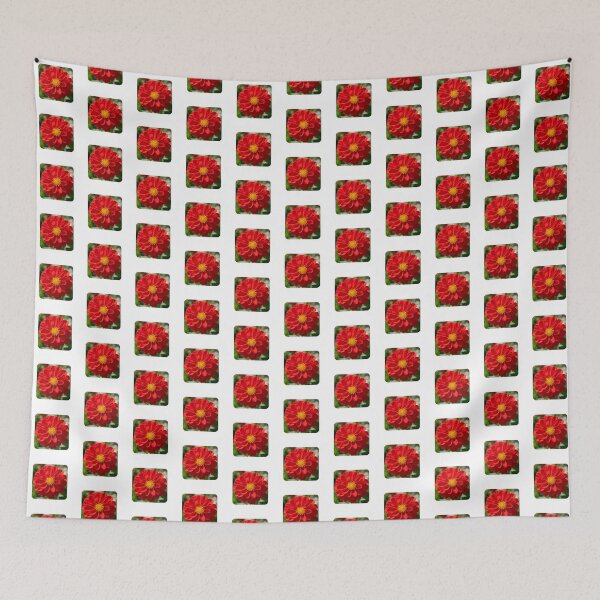 Item preview, Red Zinnia Flower designed and sold by deisgnsbyshane.
