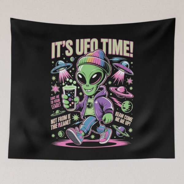 Item preview, RESIDENT ALIEN designed and sold by ALL ART .