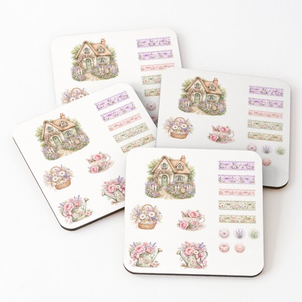 Item preview, Cottagecore Sticker Pack designed and sold by looplandger.