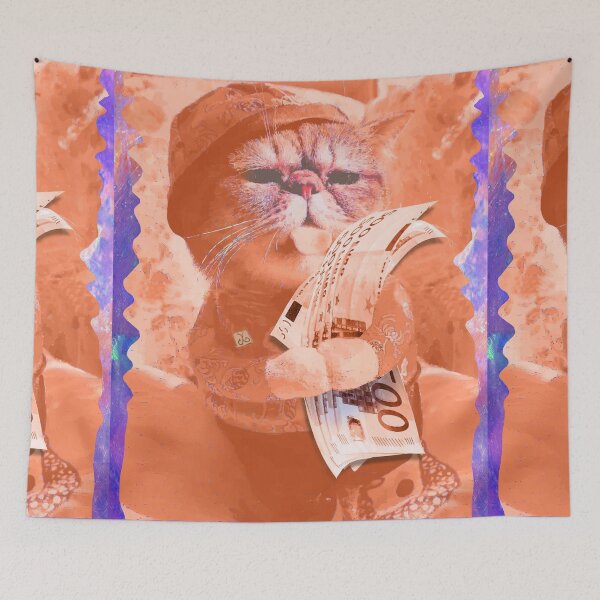 Item preview, Money Cat - Euro (by ACCI) designed and sold by VanyssaGraphics.
