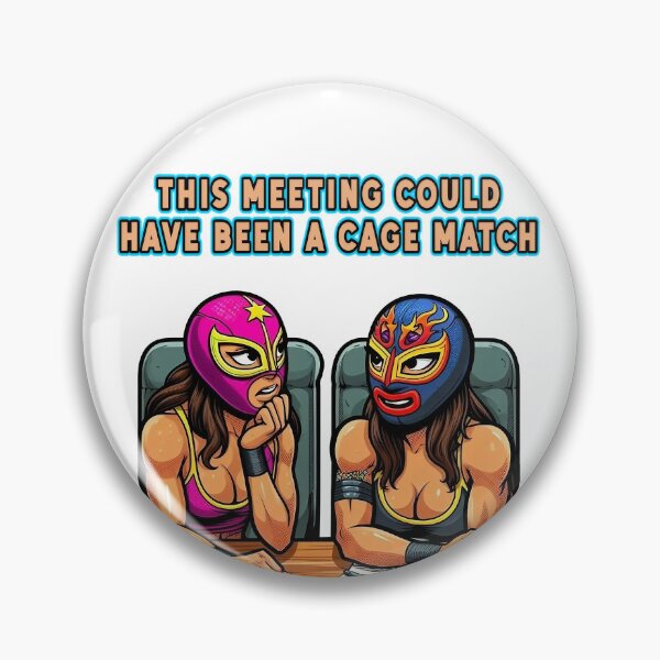 Item preview, This Meeting Could Have Been A Cage Match (F/F) designed and sold by DynaMotionDesigns.