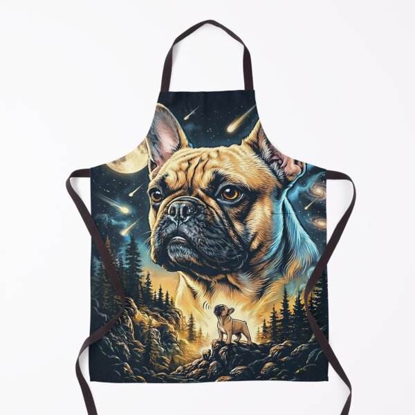 Item preview, French Bulldog Howling To The Moon Art designed and sold by AbeeRedB.