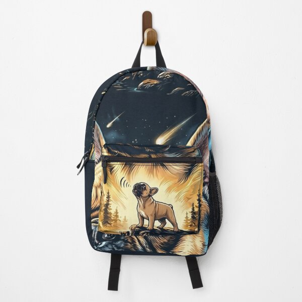 Item preview, French Bulldog Howling To The Moon Art designed and sold by AbeeRedB.